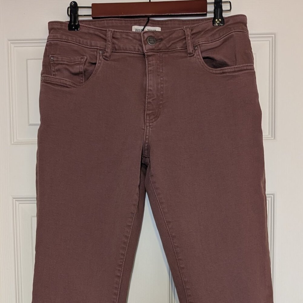 Warp & Weft Mens Size 32 x 34 Amsterdam Slim Colored Denim Jeans